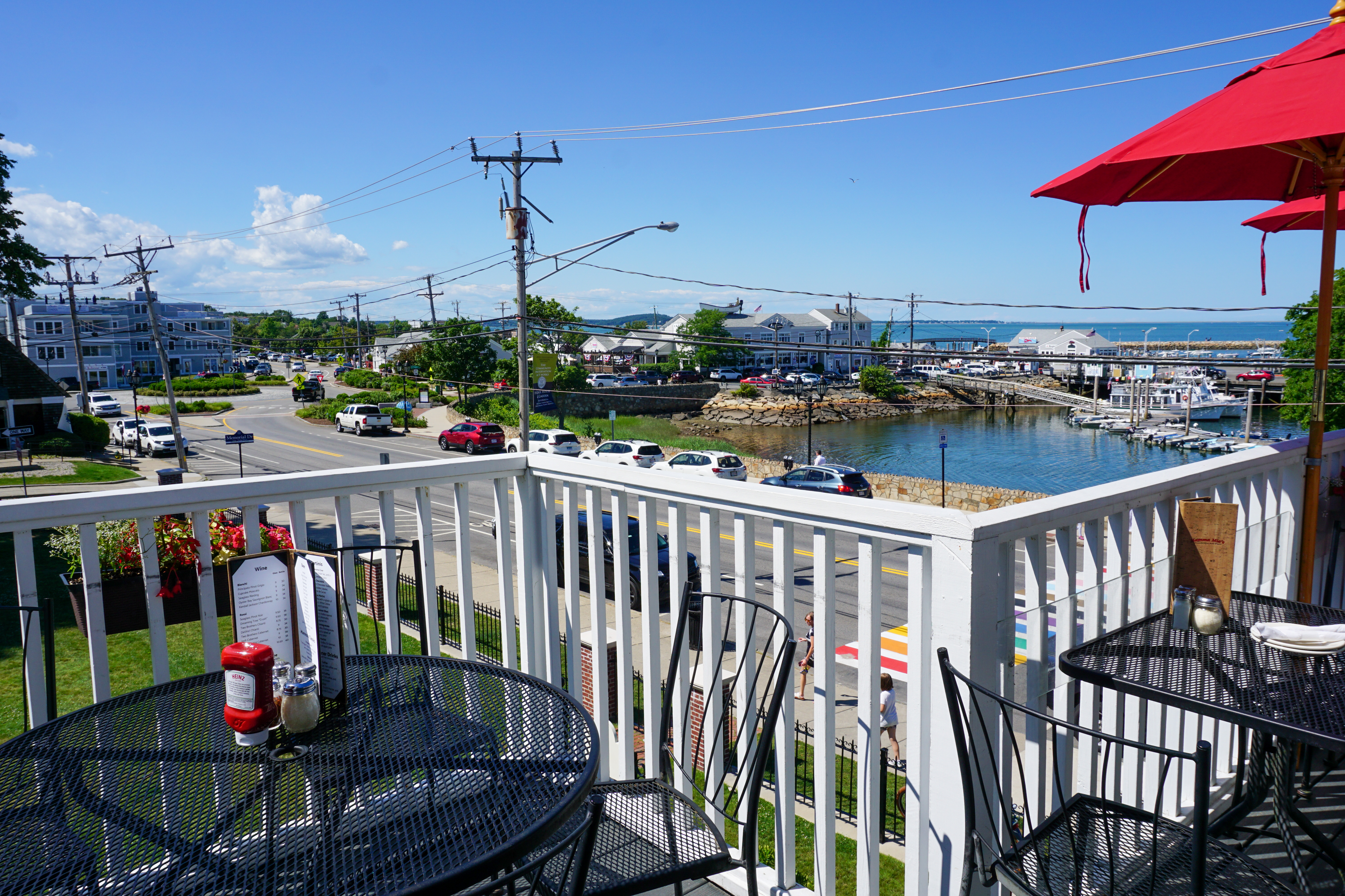 Plymouth Waterfront deck view